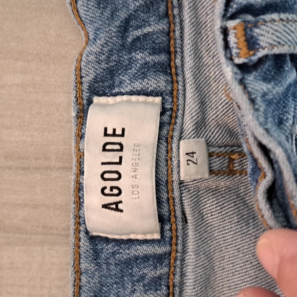 AGOLDE Riley Long High Rise size 24 - Picture 4 of 12